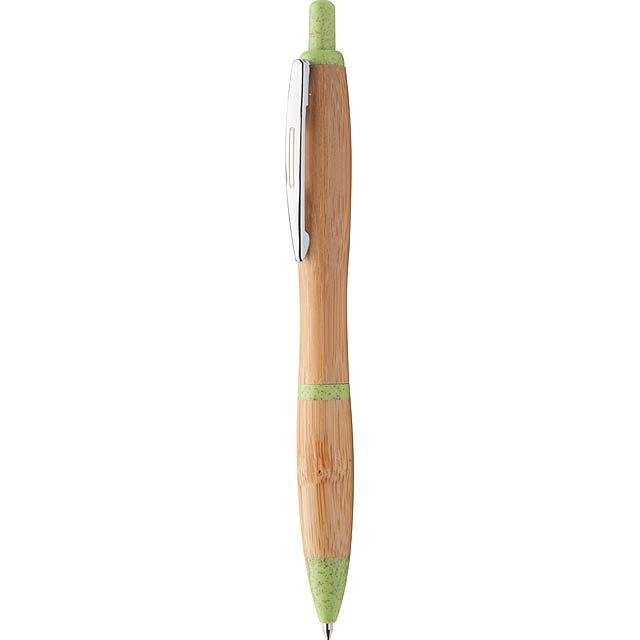 Bamboo bamboo ballpoint pen - green