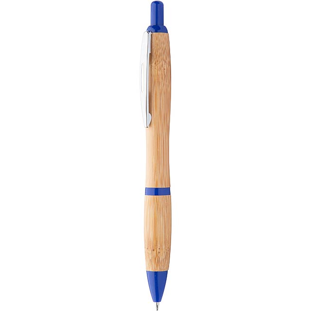 Coldery Bambus Kugelschreiber - blau