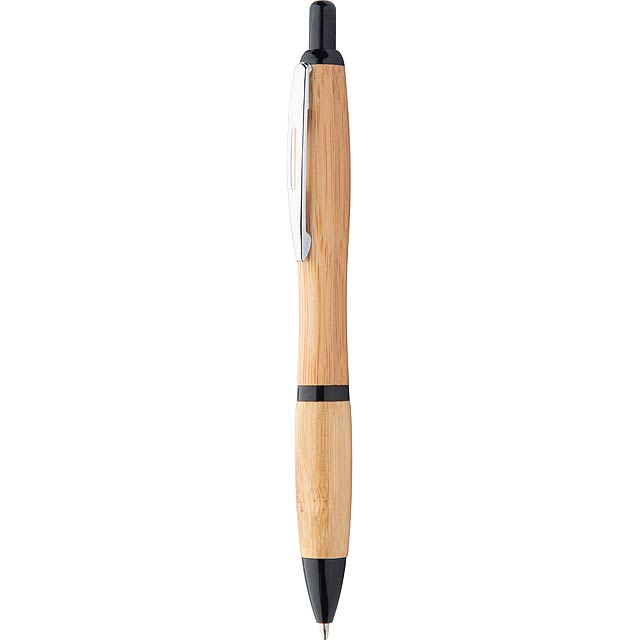 Coldery bambusové kuličkové pero - čierna