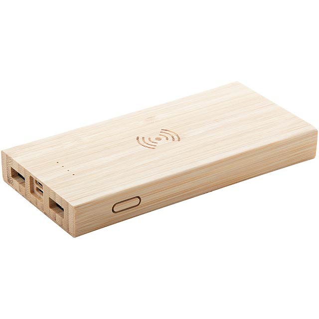 Wooster power bank - wood