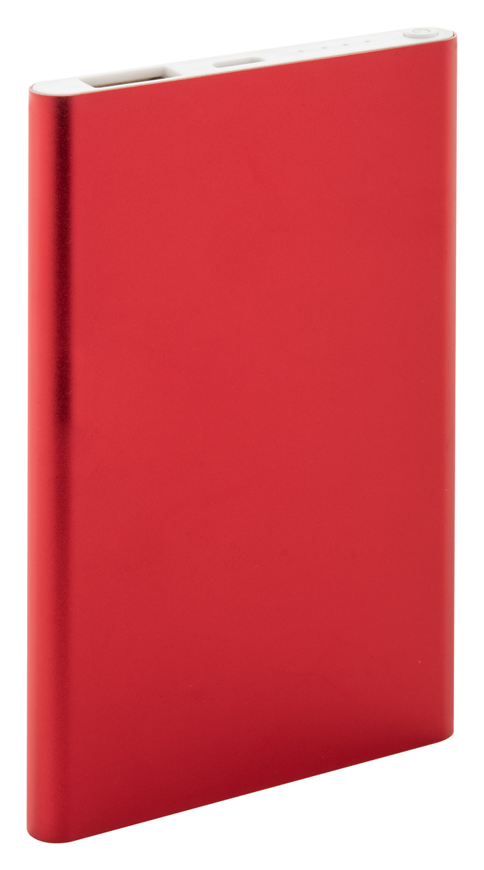 FlatFour power bank - red