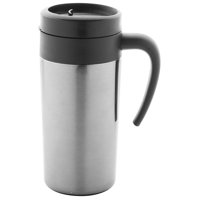 Graby - thermo mug - silver