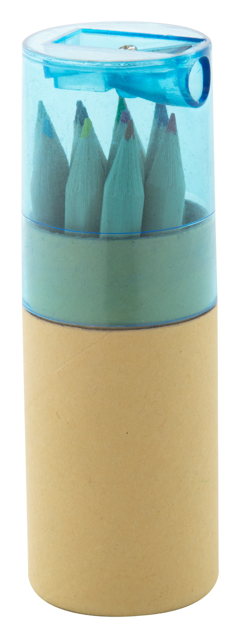 Gallery 12 set of crayons - blue