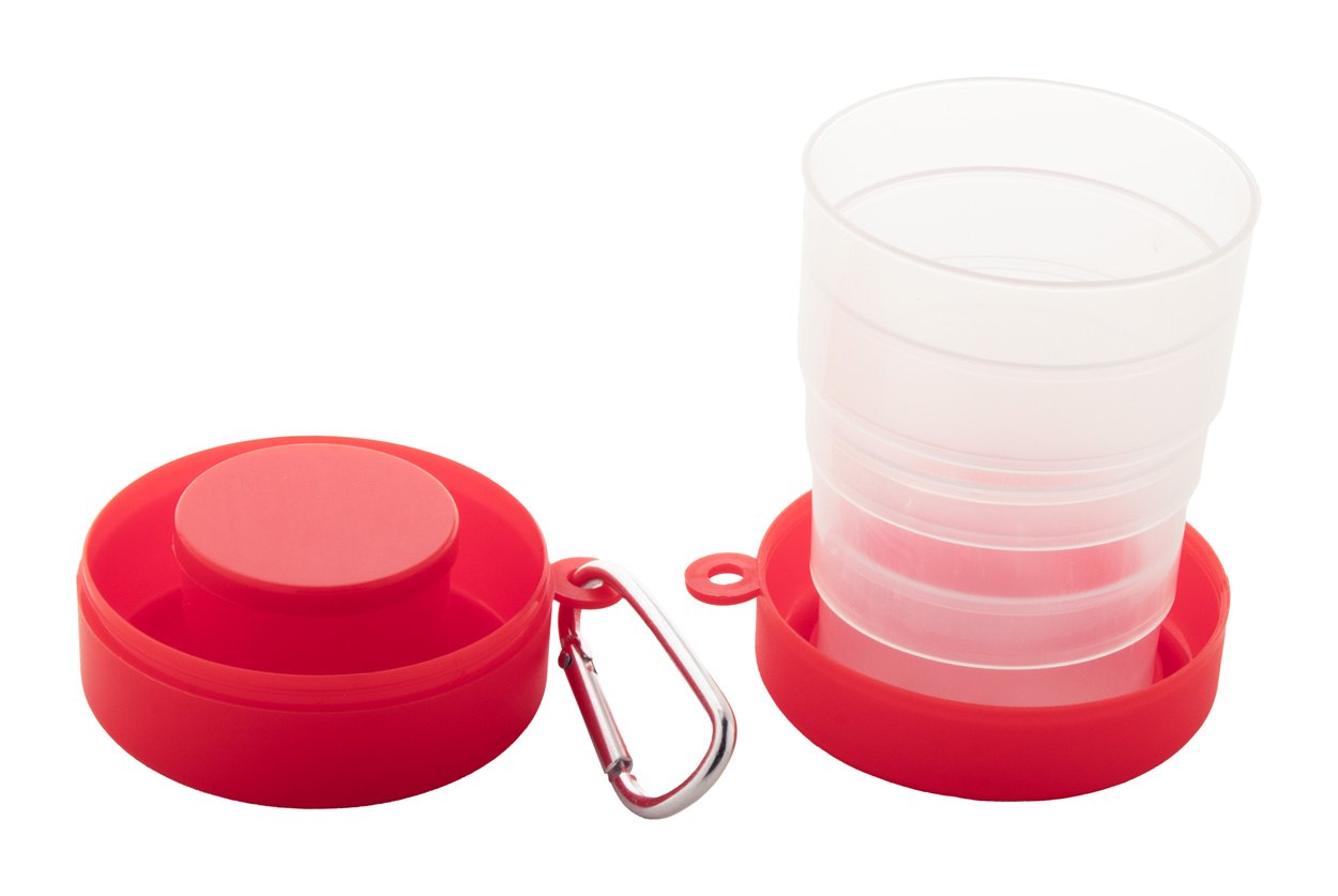 Medigo skládací pohárek - červená