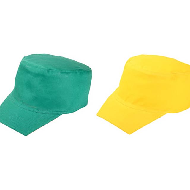 Inside Out double-sided cap - yellow