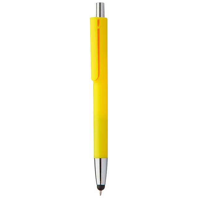 Rincon dotykové kuličkové pero - žltá