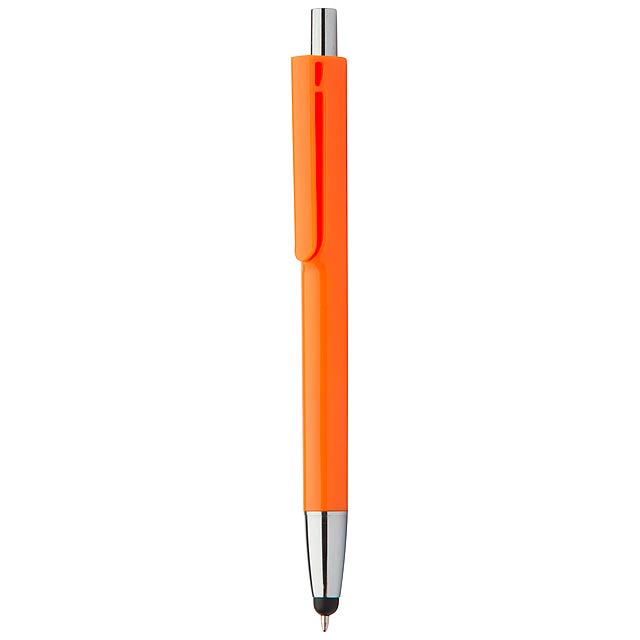 Rincon - Touchpen mit Kugelschreiber  - Orange