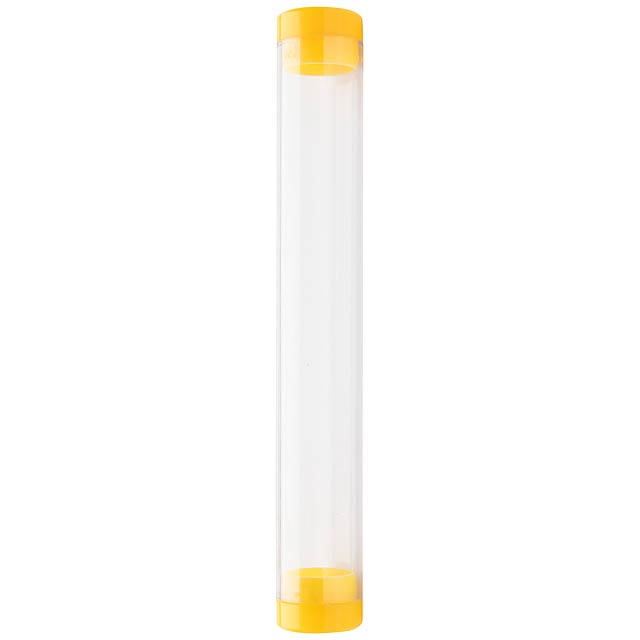 Crube - tube pen case - yellow