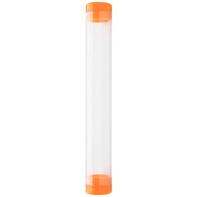 Crube - tube pen case - orange
