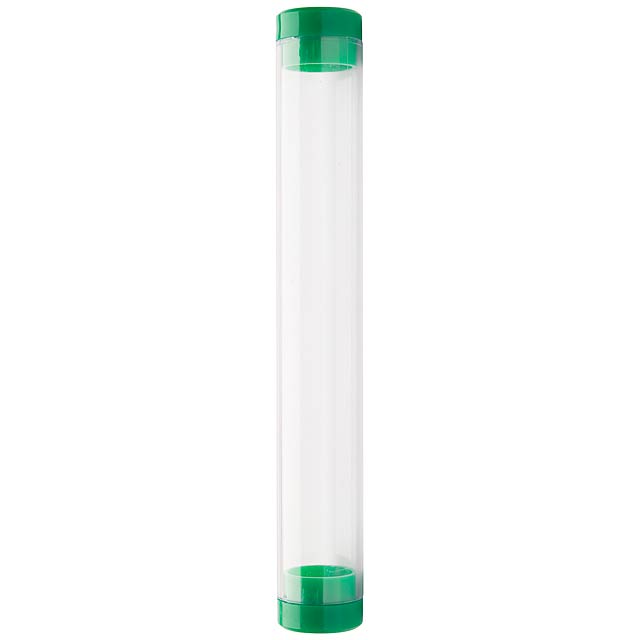 Crube - tube pen case - green