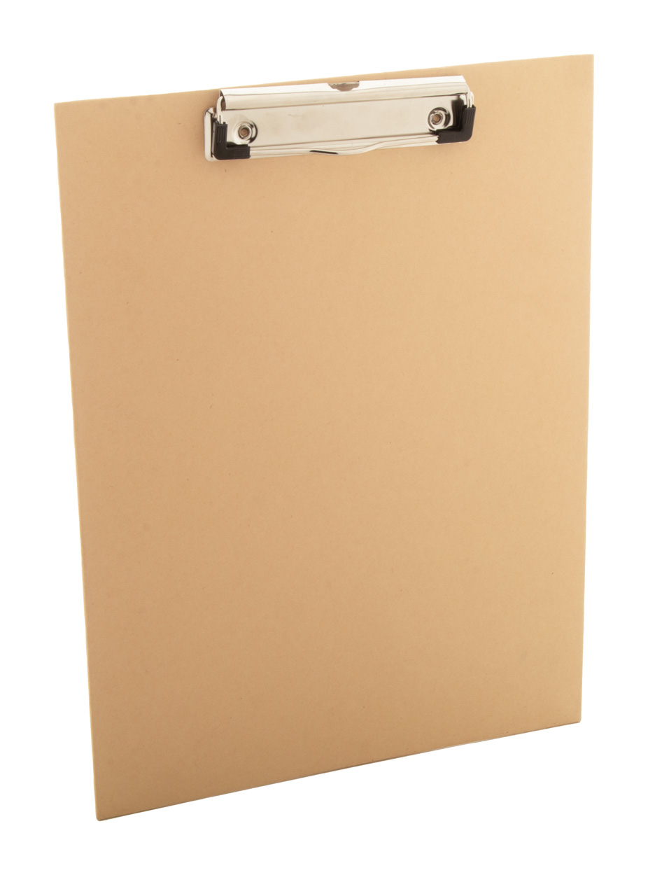 Clippa writing pad with clip - beige