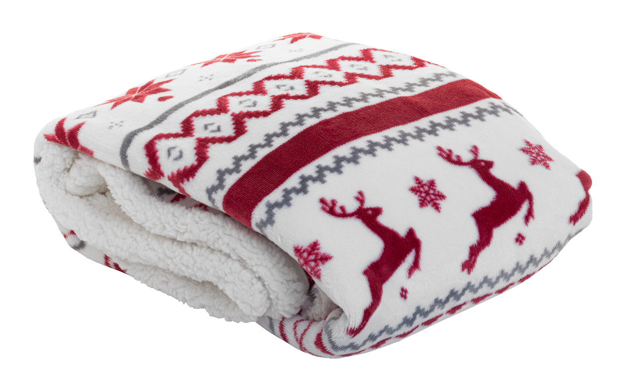Hobborn RPET Christmas blanket - multicolor