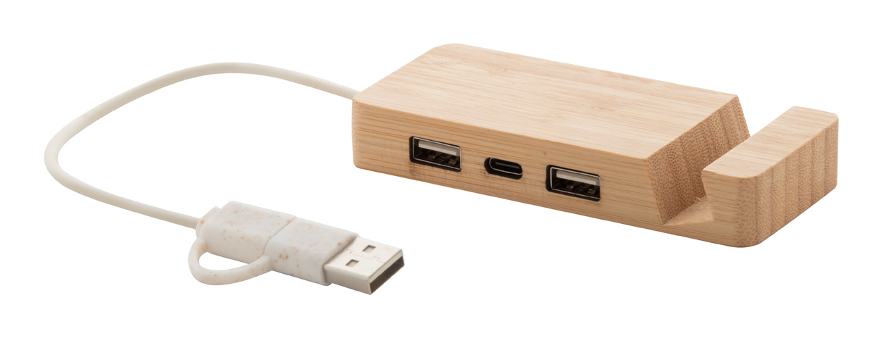 Mobaru USB hub - přírodní