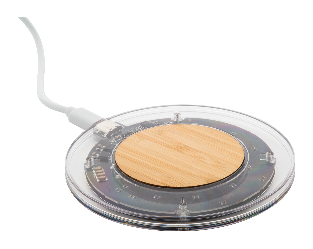 SeeCharge transparent wireless charger - beige