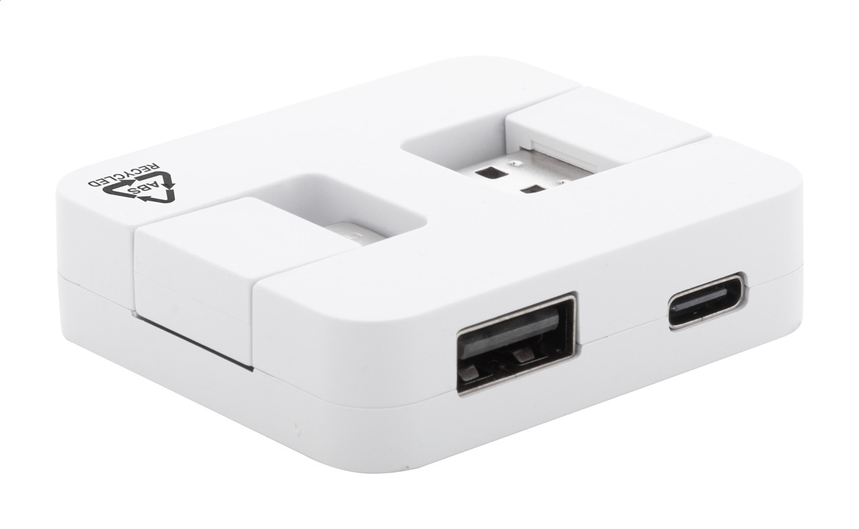 Rahubu USB hub RABS - bílá