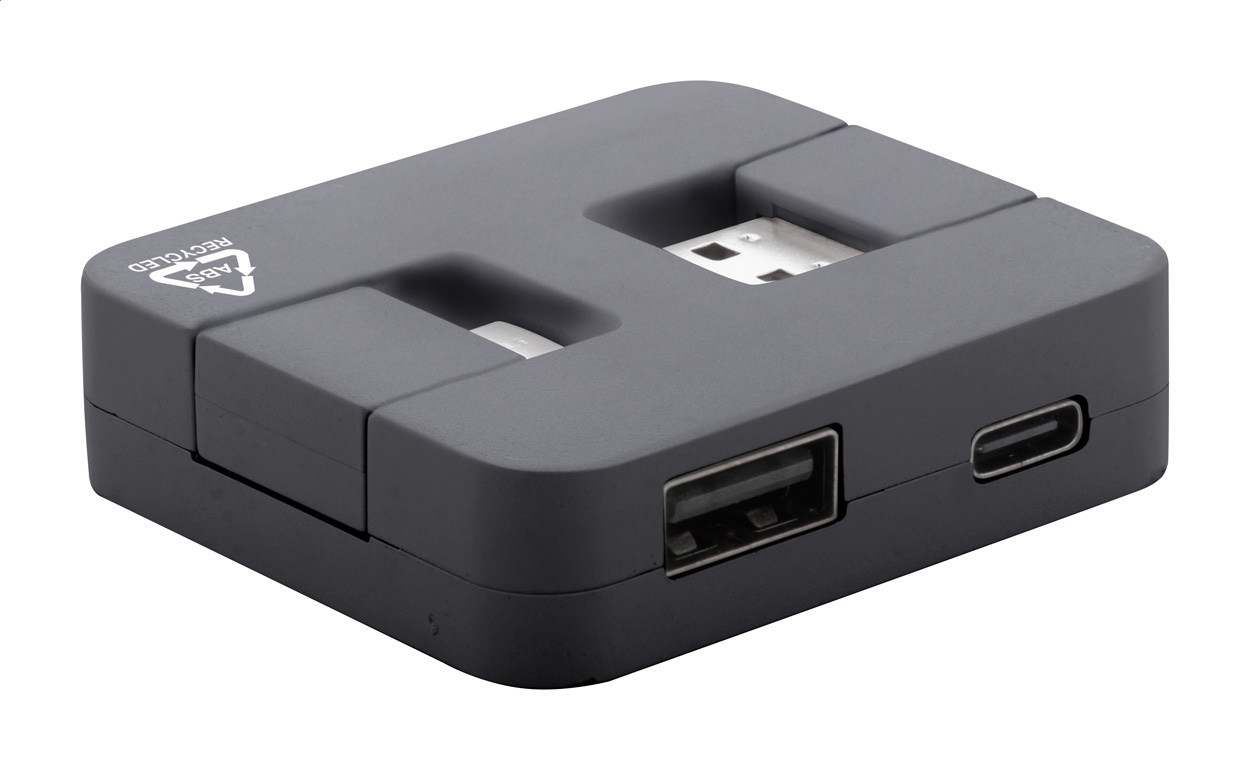 Rahubu USB hub RABS - černá