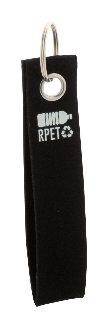 Refek RPET keychain - schwarz
