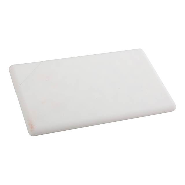 Card krabička s mentolovými bonbóny - biela