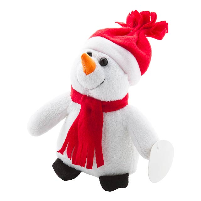 Lumiukko plush snowman - white