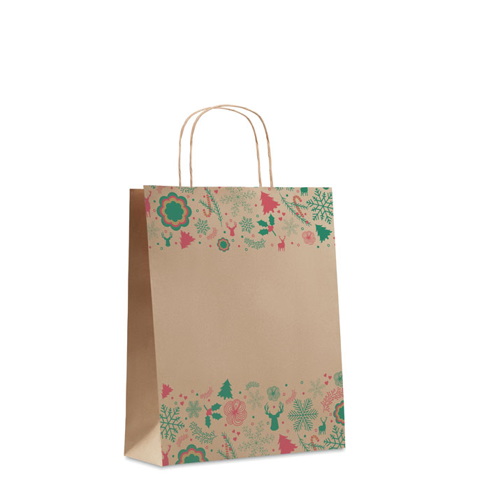 Gift paper bag medium - BAO MEDIUM - beige