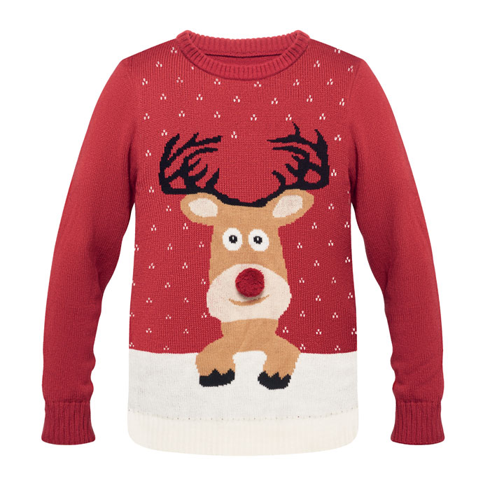 Christmas sweater L/XL - SHIMAS - red