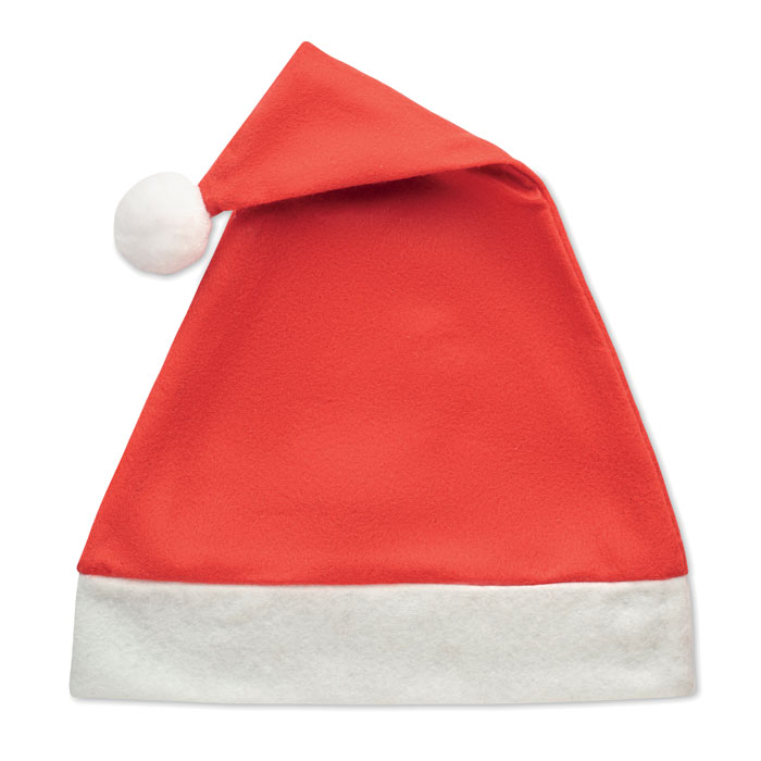 Klasická vánoční čepice RPET - BONO RPET - červená