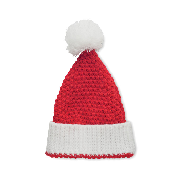 Weihnachtliche Strickmütze - AURIGA - Rot