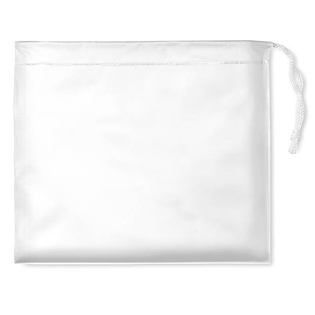 Raincoat in pouch - REGAL - white