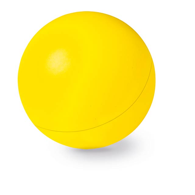 Anti - stresový míček - žlutá