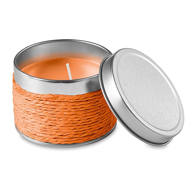 Vonná svíčka  - oranžová
