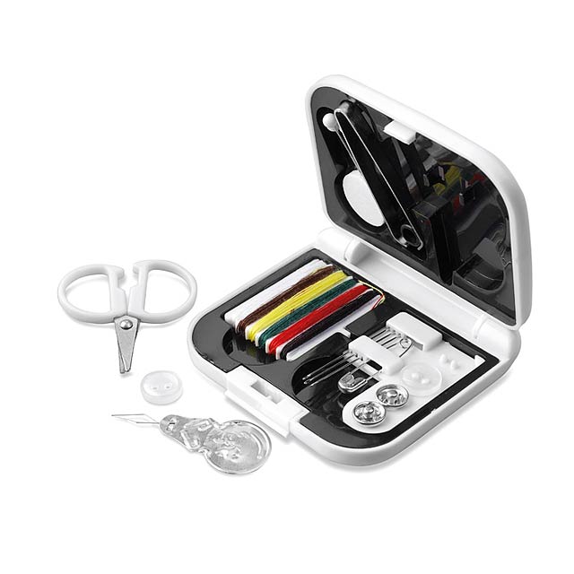 Compact sewing kit  - white