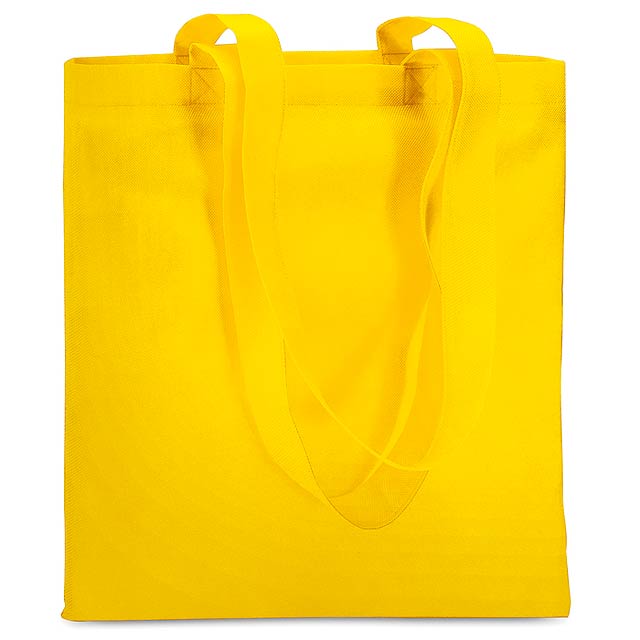 Einkaufstasche in Vlies - Gelb