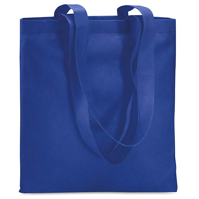 Netkaná nákupní taška - královsky modrá