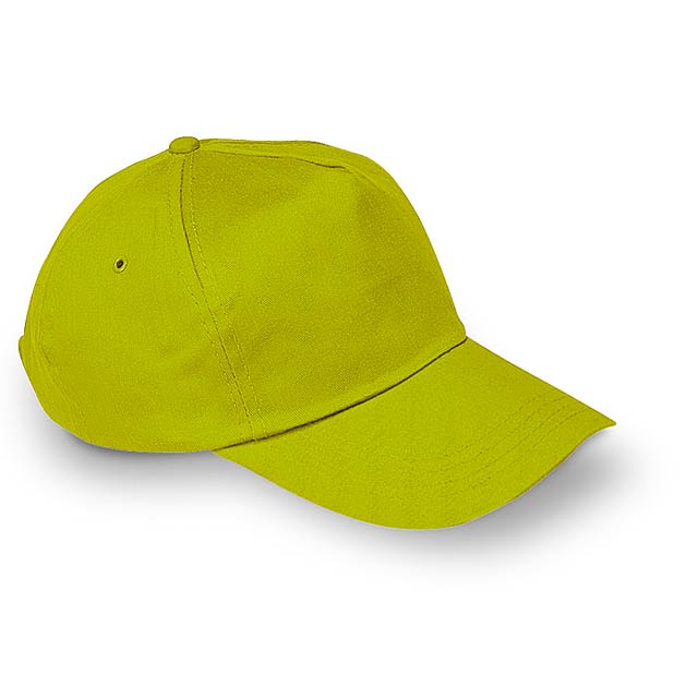 Čepice s kšiltem - GLOP CAP - citrónová - limetková