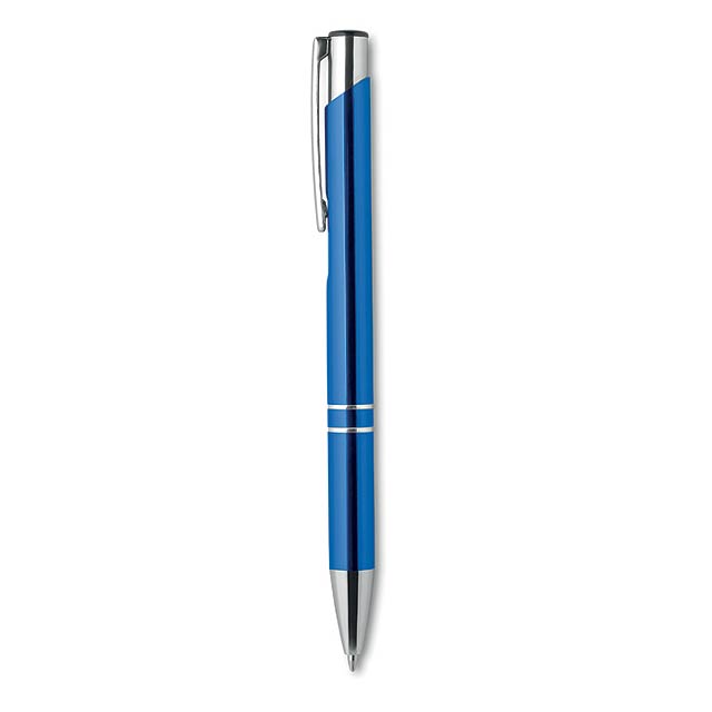 Push button pen with black ink KC8893-37 - royal blue