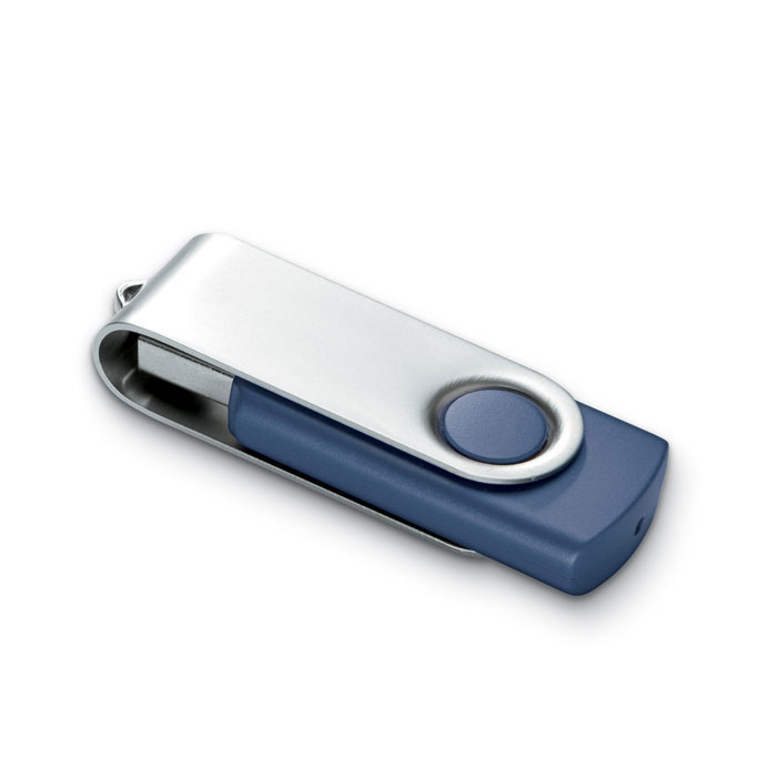 TECHMATE USB Flash disk 4GB - modrá