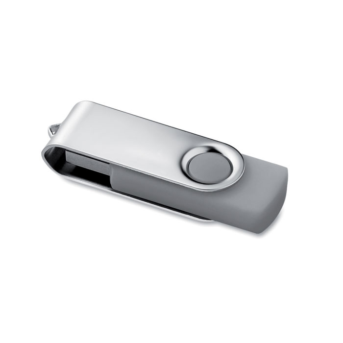 TECHMATE USB Flash disk 4GB - šedá