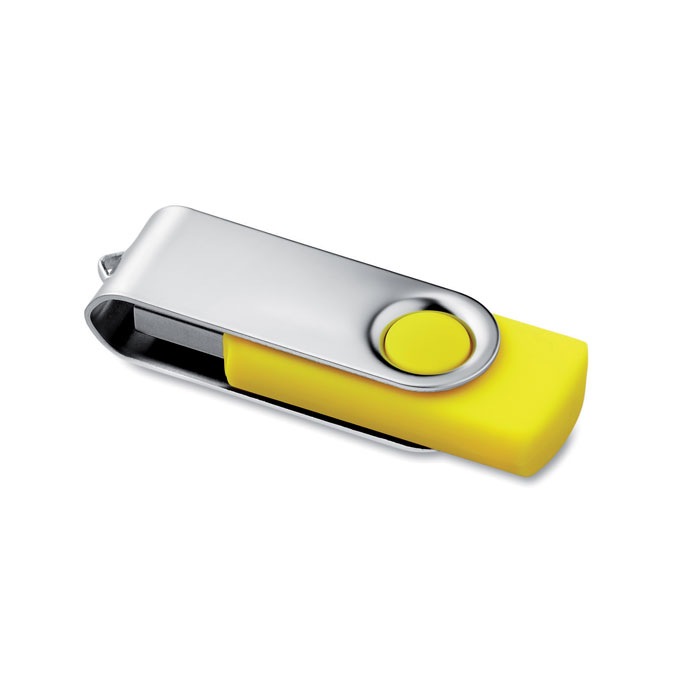 TECHMATE USB Flash disk 4GB - žltá