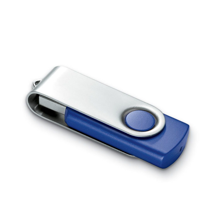TECHMATE USB Flash disk 4GB - kráľovsky modrá