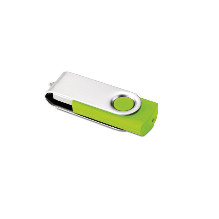 TECHMATE USB Flash disk 16GB - citrónová - limetková