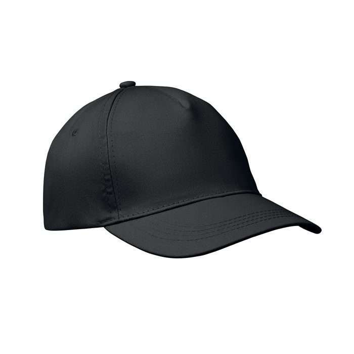 5-Panel-Baseball-Cap - BUZZ - schwarz