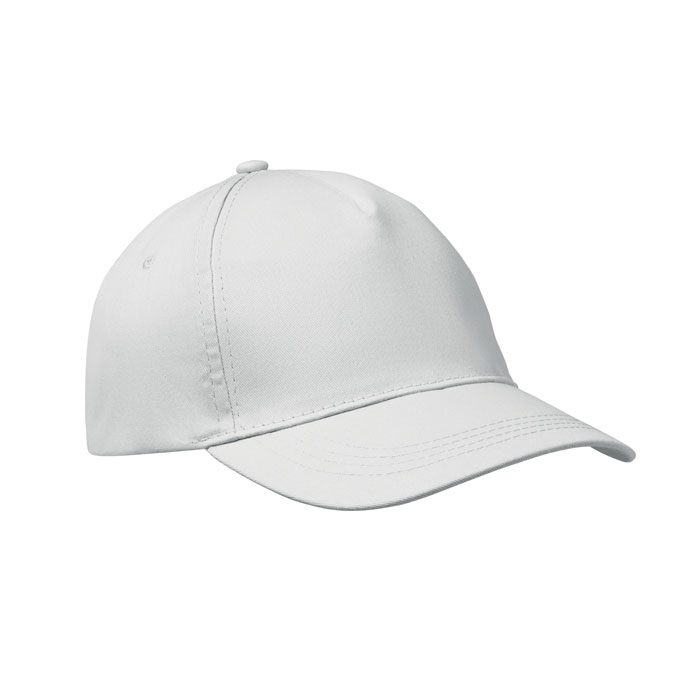 5-Panel-Baseball-Cap - BUZZ - Weiß 