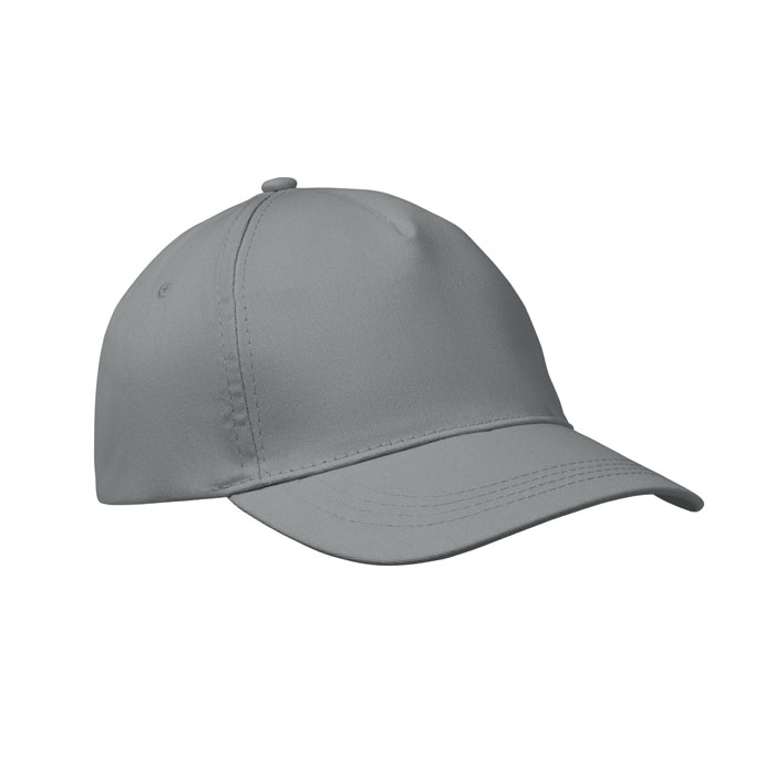 5 panel baseball cap - BUZZ - grey