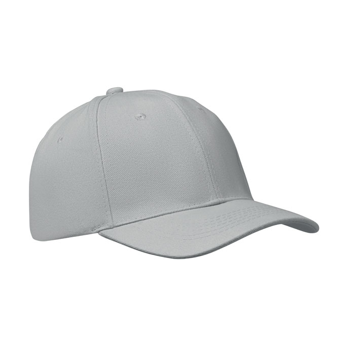 6 panel baseball cap - BUFFALO - grey