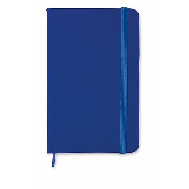 A6 Notebook ausgekleidet - blau