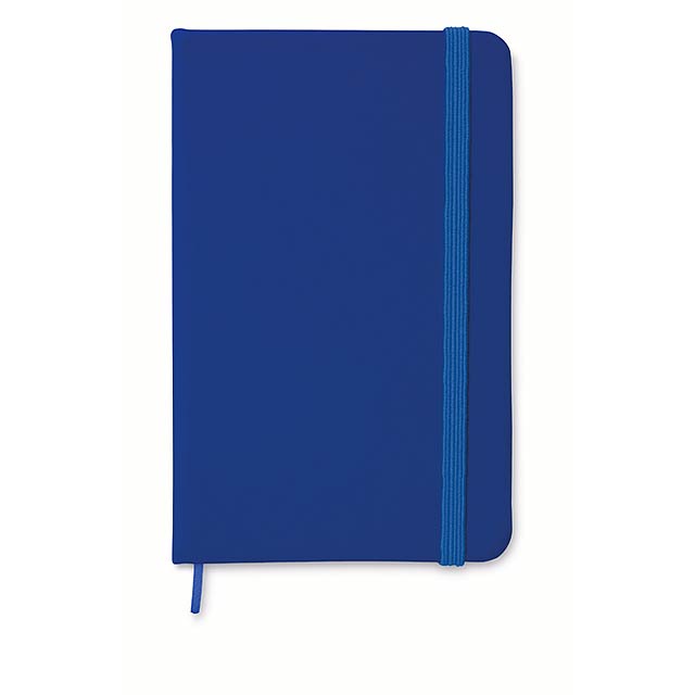 A5 Notebook ausgekleidet - blau
