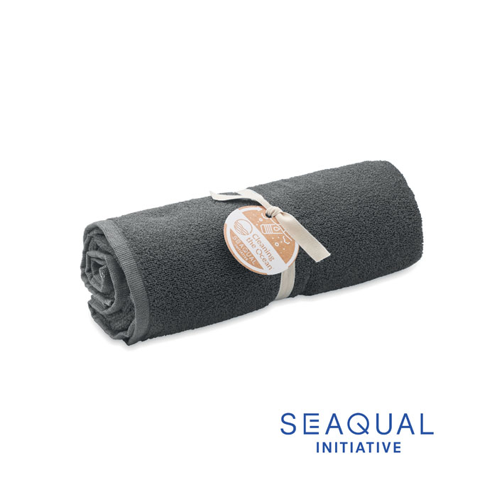 SEAQUAL® towel 70x140cm - SAND - grey