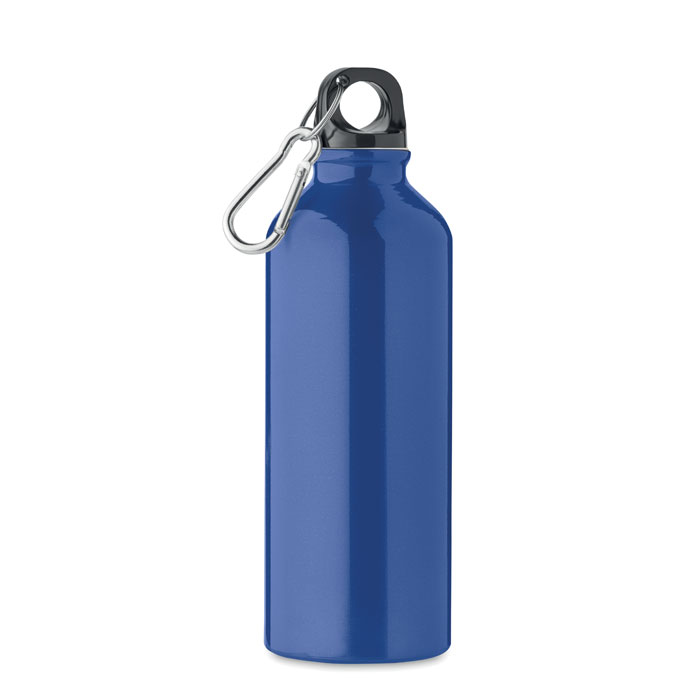 Recycelte Aluminiumflasche 500m - REMOSS - blau