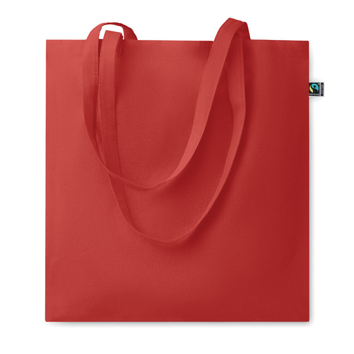 Fairtrade shopping bag140gr/m² - OSOLE COLOUR - red