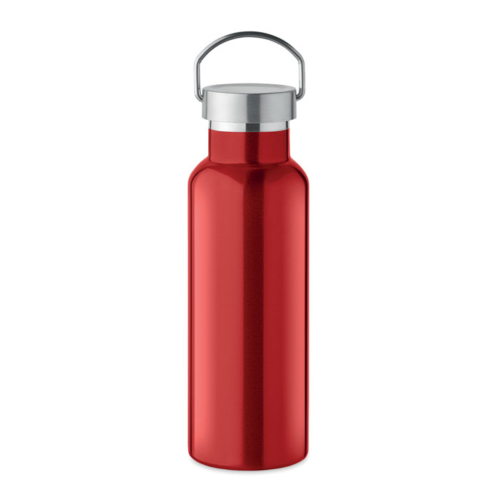 Double wall bottle 500 ml - FLORENCE - red